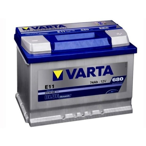 VARTA  AKÜ 12V74 AH 680EN E11 AKÜ