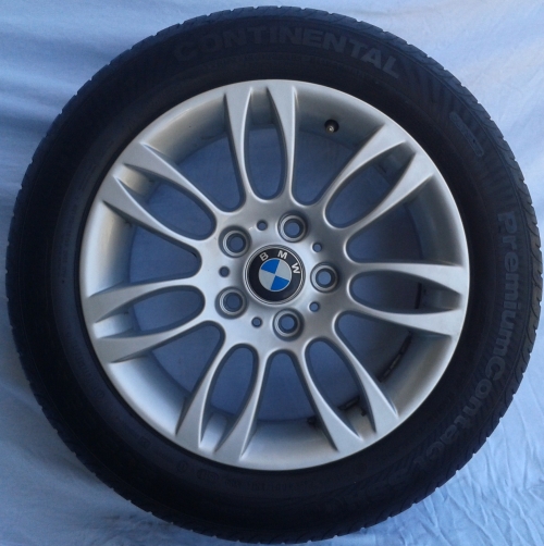 BMW 320 ORGINAL JANT & PATLAMAYAN LASTİK  16 INCH